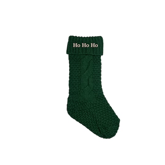 18" Ho Ho Ho Christmas Stocking